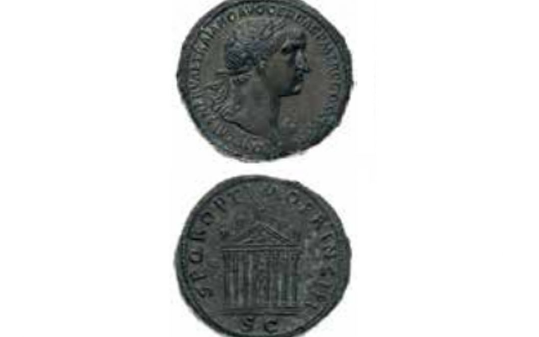 Protetto: SESTERZIO di TRAIANO  103-111 d.C.